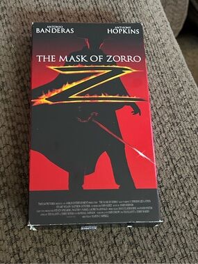 The Mask of Zorro VHS 1998 Columbia TriStar Antonio Banderas Anthony Hopkins